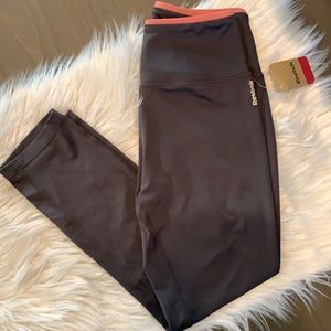 NWT Gray Reebok 7/8 Length Leggings